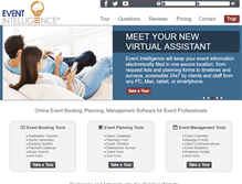 Tablet Screenshot of eventintelligence.com